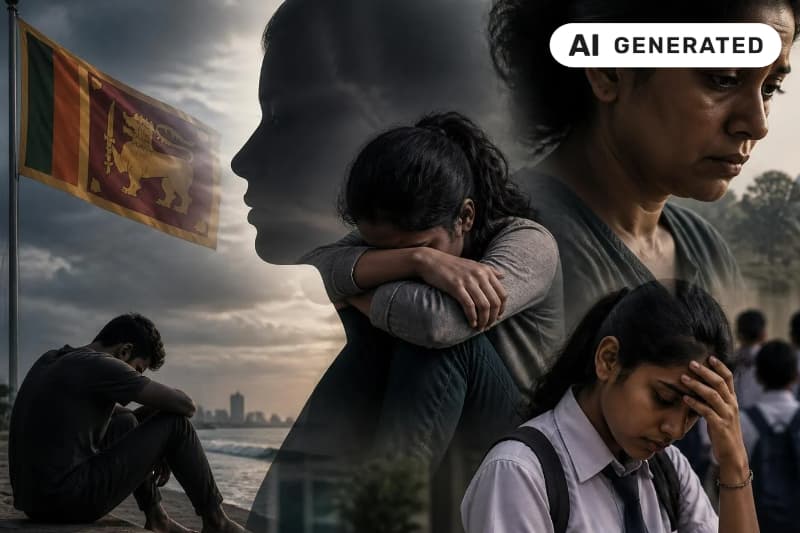 නොදැනම ගෙවෙන ජීවිත: මෙරට පස්දෙනෙකුගෙන් එක් අයෙකුට විශාදය