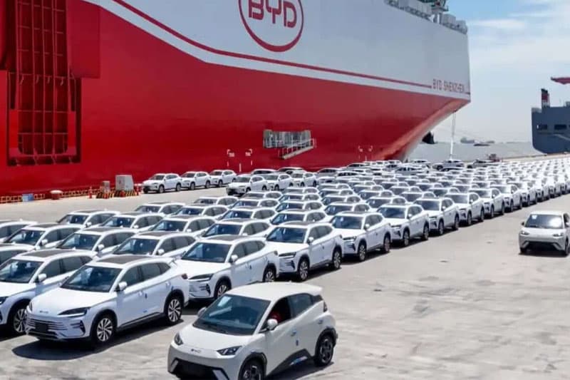 ජෝන් කීල්ස් ගෙනා BYD EVs 1000ක් රේගු අත්අඩංගුවට; බදු වංගුව හොයන්න පරීක්ෂණයක්