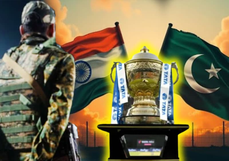 ඉන්දු පාකිස්තාන යුද්ධය හමුවේ IPL තරගාවලිය අත්හිටුවයි