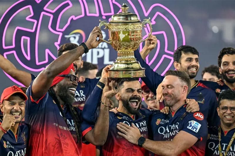 2025 IPL කිරුළ රෝයල් චැලෙන්ජර්ස් බැංගලූරු පිලට