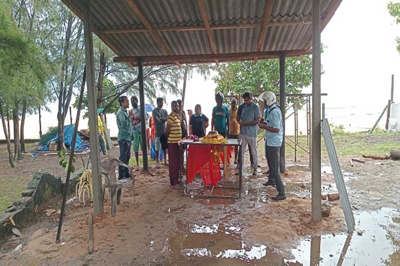 ත්රිකුණාමල සිද්ධිය ගැන වෙරළ සංරක්ෂණ දෙපාර්තමේන්තුවෙන් පැහැදිලි කිරීමක්