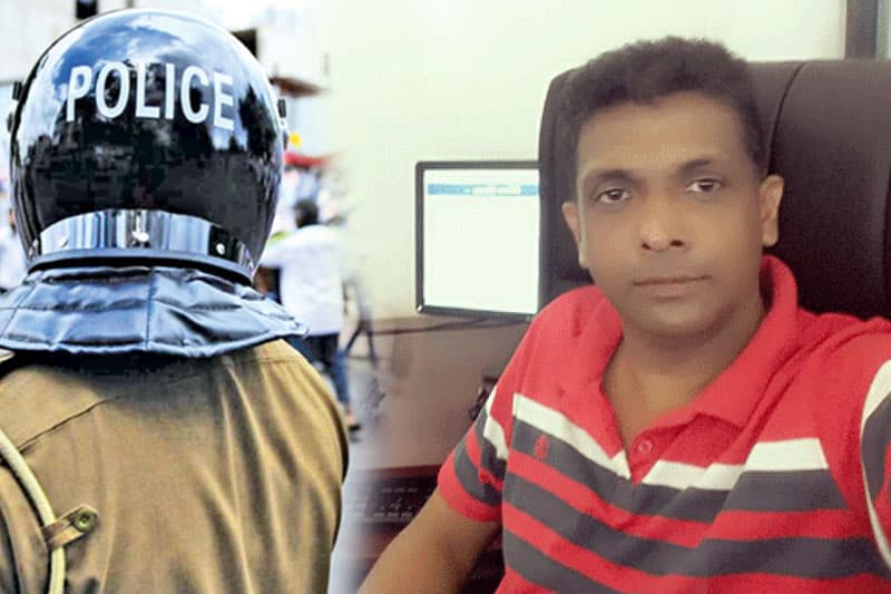එජාප ඩිජිටල් සන්නිවේදන අංශ ප්රධානීගේ නිවසට පොලිසියෙන් පනියි !