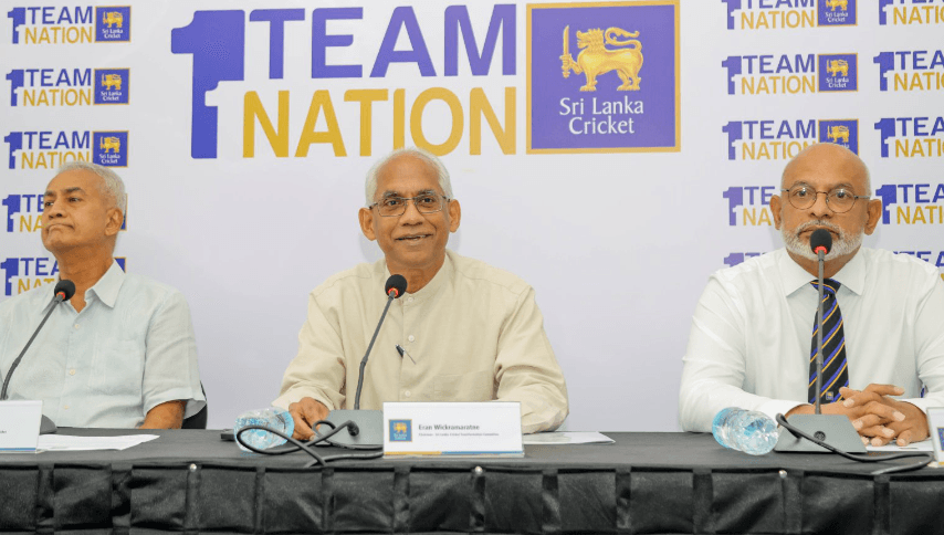 ක්රිකට් ප්රතිසංවිධානය: අතීතය සෙවීම රජයට; අපේ ඇස අනාගතයට