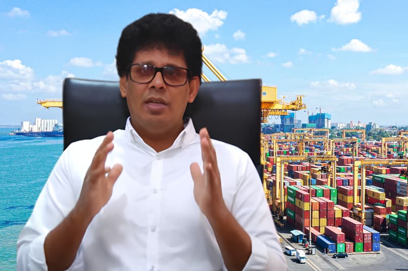 'වරායේ කන්ටේනර් සිරවීමක් නෑ; ආහාර හිඟයක් එන්නේ නෑ' - ඇමැති වසන්ත