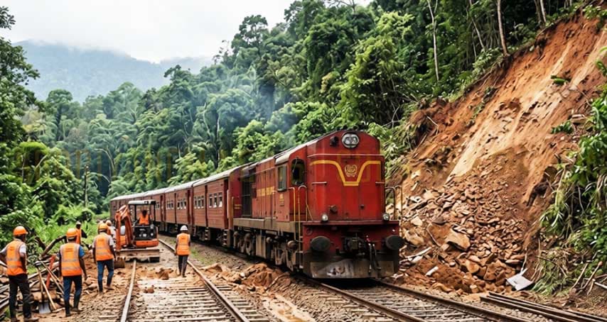 උඩරට දුම්රිය මාර්ගය: පීලි හැදුවත් පොළොව ෂුවර්ද