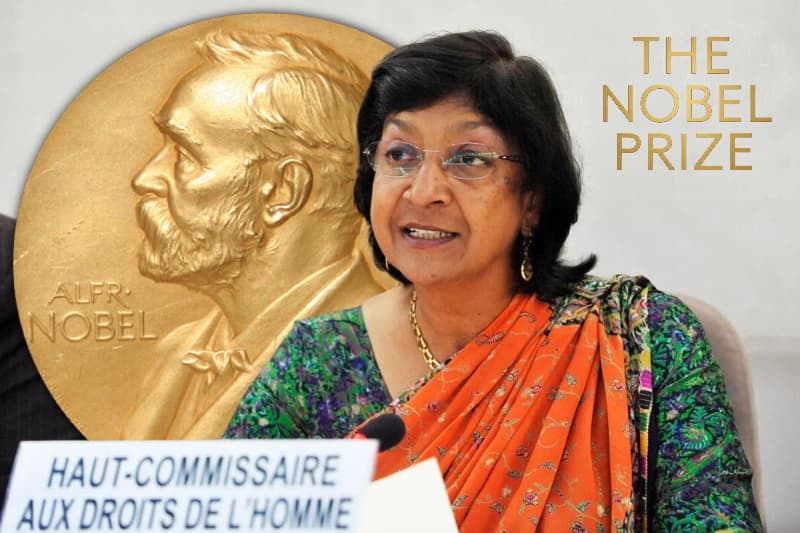 2026 නොබෙල් සාම ත්යාගය විනිසුරු නවී පිල්ලේට
