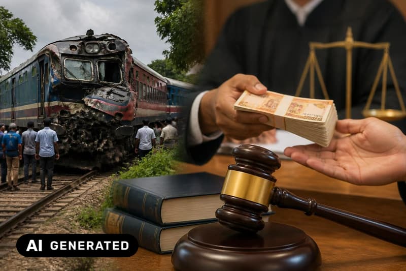 කිලිනොච්චි දුම්රිය අනතුර: කෝටි එකහමාරක දඩය ගෙවද්දී සිරදඬුවම අත්හිටුවයි