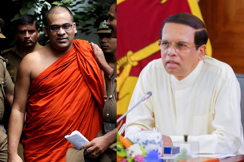 ඥානසාර හිමිගේ සමාවේ අවුල: මෛත්රී සංඝරත්නයෙන් කොන්දේසි විරහිතව සමාව අයැදියි