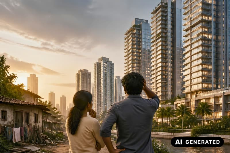 කොළඹ නිවාස වෙළෙඳපොළ සුපිරි ධනවතුන් අතට: මැදිපාන්තික සිහිනය බොඳවෙයිද?