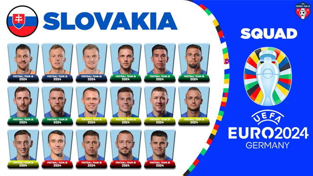 Slovakia FB team 2024