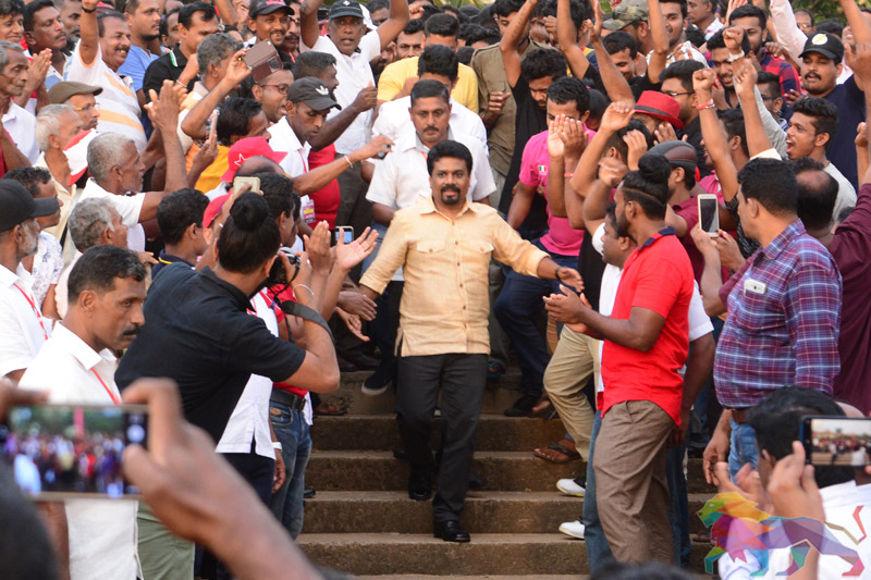 ජනපති අපේක්ෂක අනුරගේ පැටිකිරිය මෙන්න...(ජායාරුප)